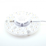 LED-Einbaumodul 1100 Lumen 230V AC warmweiss 12W Magnethalterung DC-kompatibel 