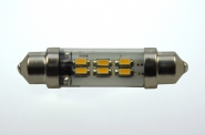 S8x37 LED-Soffitte 45 Lm. 12V AC/DC warmweiss 0,8W dimmbar DC-kompatibel 