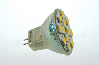 GU4 LED-Spot MR11 210 Lm. 12V AC/DC warmweiss 2,3W dimmbar DC-kompatibel 