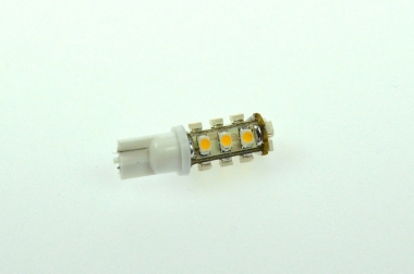T10 LED-Stiftsockellampe 70 Lm. 12V AC/DC kaltweiss 0,7W  DC-kompatibel 