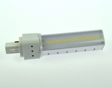 G24-D1 LED-Kompaktlampe 555 Lm. 230V AC/DC kaltweiss 8W  DC-kompatibel 