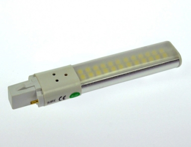 G23 LED-Kompaktlampe 480 Lm. 230V AC/DC warmweiss 6W  DC-kompatibel 