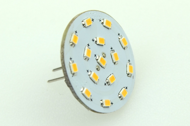 GZ4 LED-Modul 120 Lm. 12V AC/DC warmweiss 1,2 W dimmbar, CRI>95 DC-kompatibel 