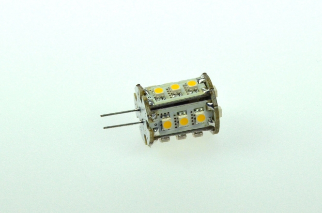 G4 LED-Stiftsockellampe 200 Lm. 12V AC/DC warmweiss 1,9W dimmbar DC-kompatibel 