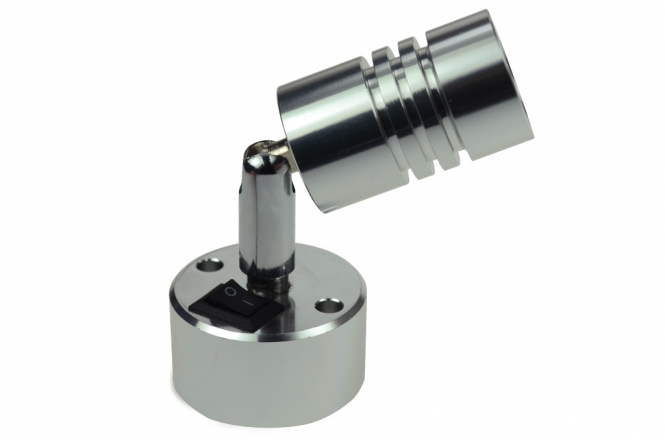 LED-Leseleuchte 100 Lumen 12V DC warmweiss 2W integrierter Schalter DC-kompatibel 
