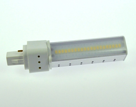 G24-D1 LED-Kompaktlampe 555 Lm. 230V AC/DC kaltweiss 8W  DC-kompatibel 