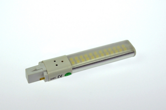G23 LED-Kompaktlampe 450 Lm. 230V AC/DC warmweiss 6W  DC-kompatibel 