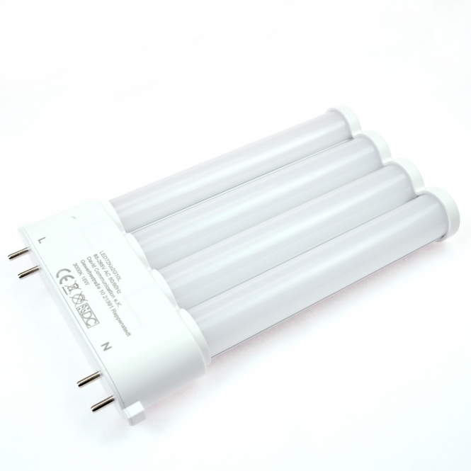 2G10 LED-Kompaktlampe 1500 Lm. 230V AC neutralweiss 15 W internes Netzteil 